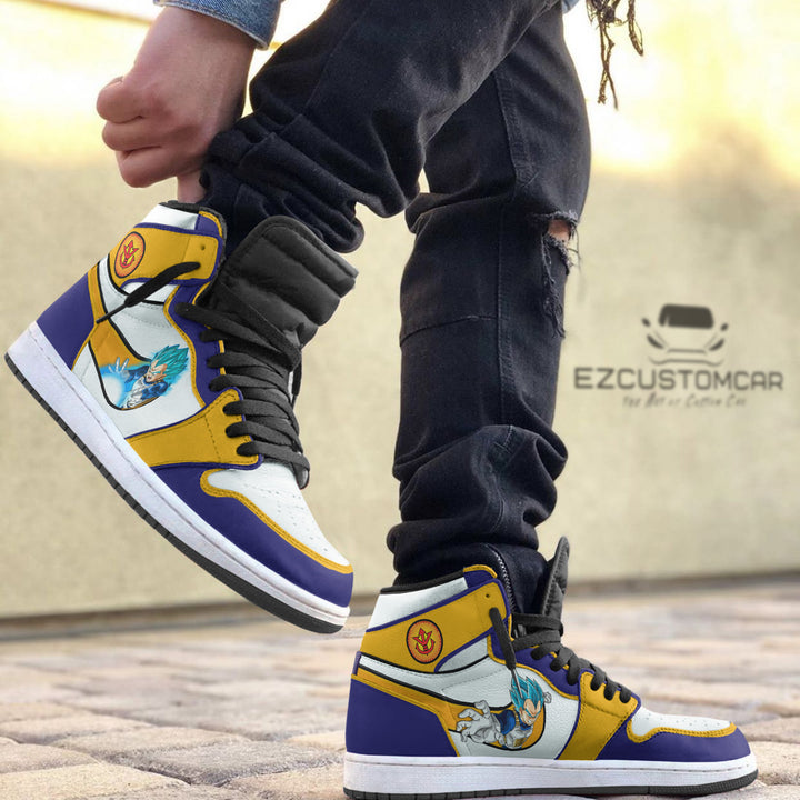 Dragon Ball Custom Shoes With Vegeta Sneakers Design - EzCustomcar - 2