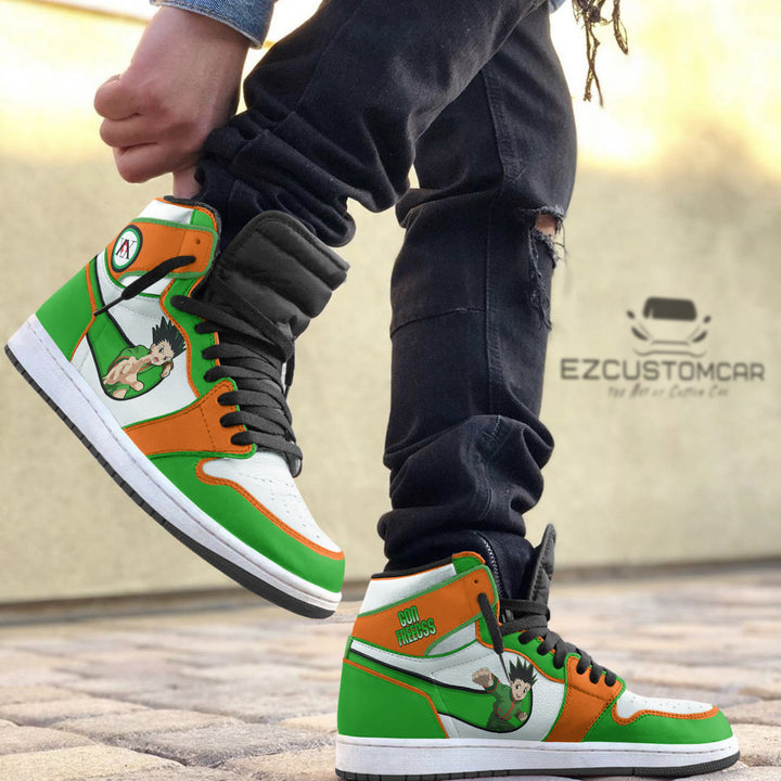 Hunter x Hunter Custom Shoes With Gon Freecss Sneakers Design - EzCustomcar - 2