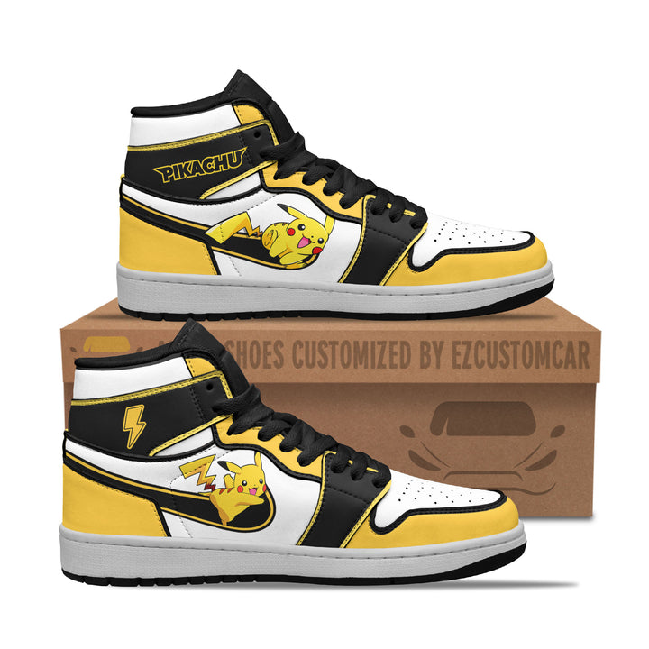 Pokemon Custom Shoes With Pikachu Sneakers Design - EzCustomcar - 1