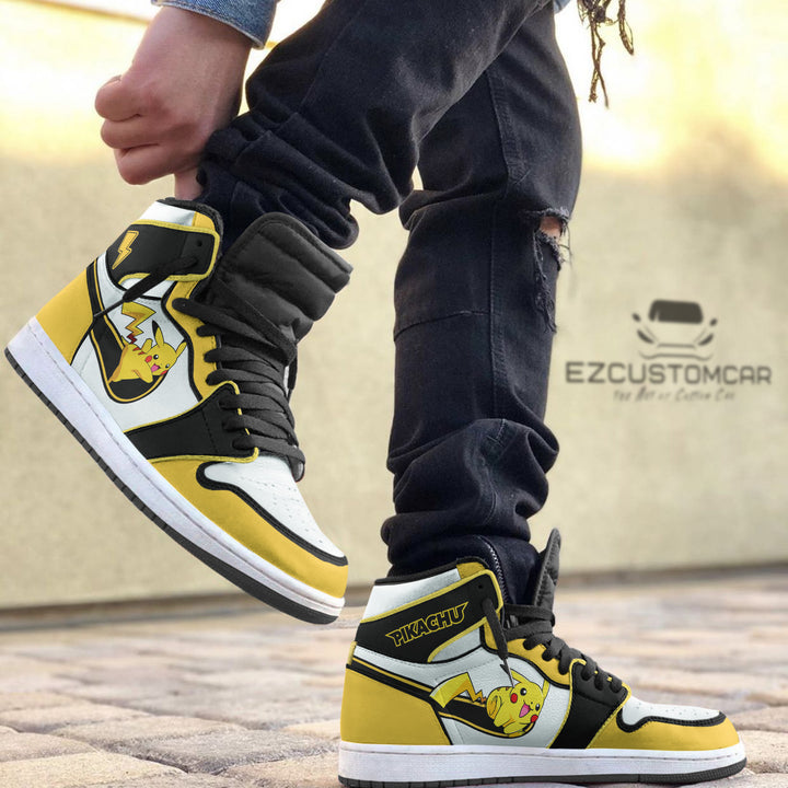 Pokemon Custom Shoes With Pikachu Sneakers Design - EzCustomcar - 2
