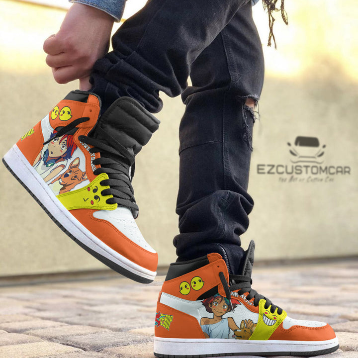 Cowboy Bebop Custom Shoes With Edward Sneakers Design - EzCustomcar - 2