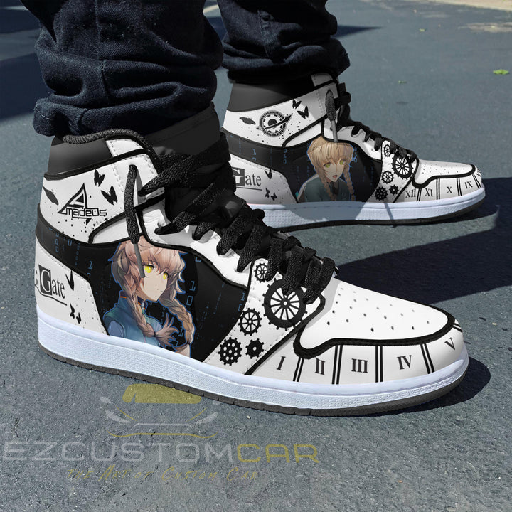 Steins Gate Custom Shoes With Suzuha Amane Sneakers Design - EzCustomcar - 3