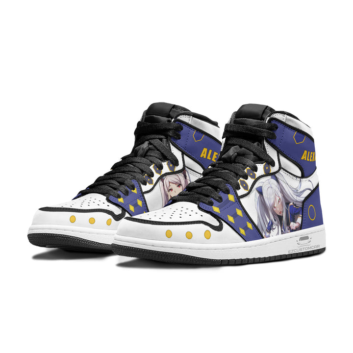 Custom Albedo Sneakers - Perfect Shoes for Overlord Anime Fans - Littleowh - 4