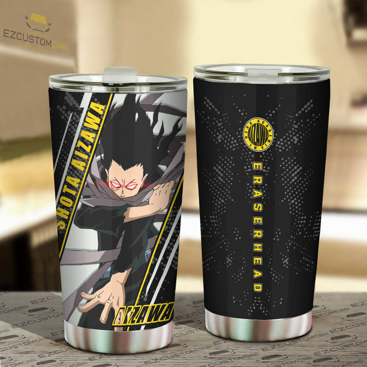 Shota Aizawa Travel Mug - Gift Idea for My Hero Academia fans - EzCustomcar - 2