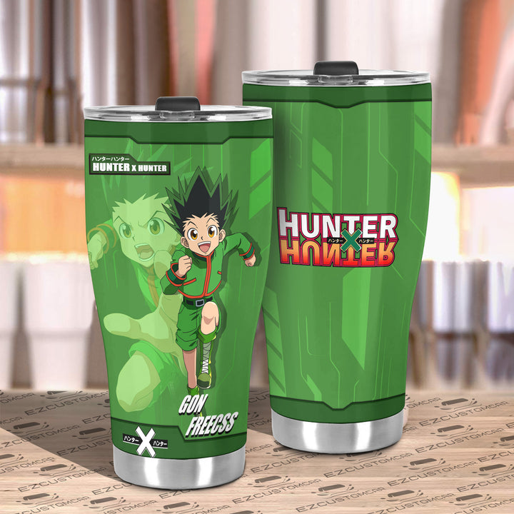 Gon Freecss Travel Mug - Gift Idea for Hunter x Hunter fans - EzCustomcar - 3