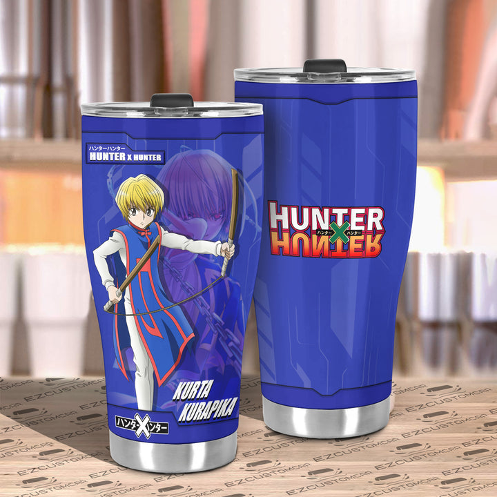 Kurapika Travel Mug - Gift Idea for Hunter x Hunter fans - EzCustomcar - 3