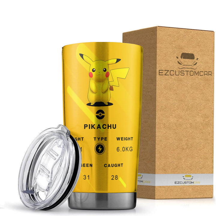 Pikachu Travel Mug - Gift Idea for Pokemon fans - EzCustomcar - 1