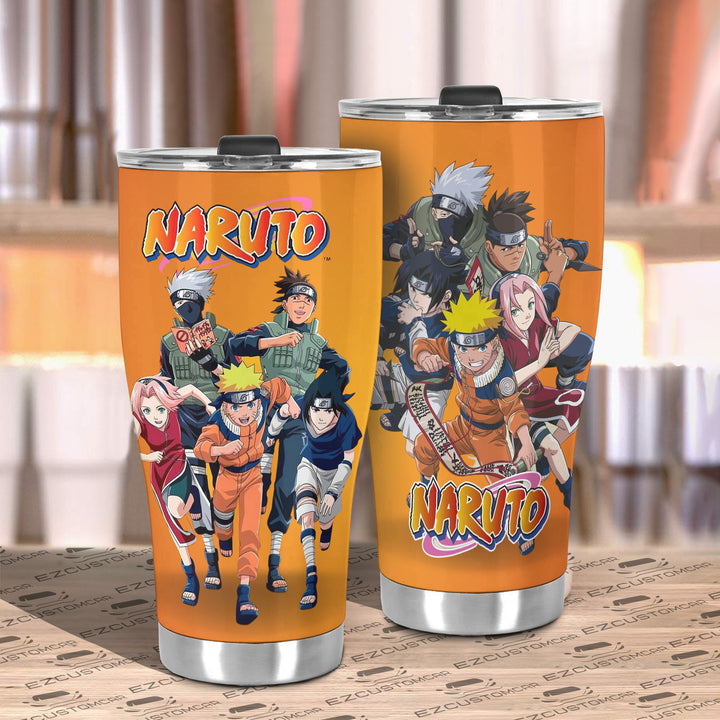 Naruto Uzumaki Travel Mug - Gift Idea for Naruto fans - EzCustomcar - 3