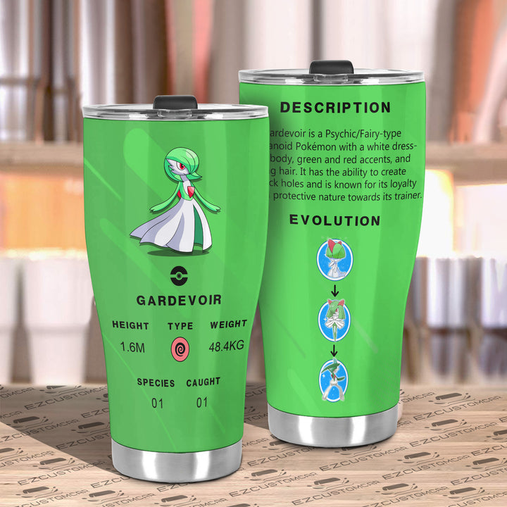 Gardevoir Travel Mug - Gift Idea for Pokemon fans - EzCustomcar - 3