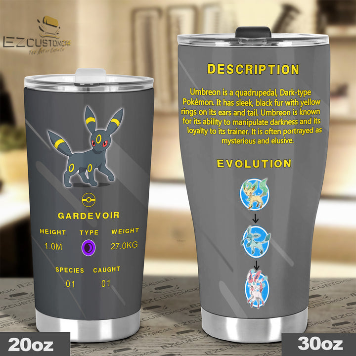 Umbreon Travel Mug - Gift Idea for Pokemon fans - EzCustomcar - 4