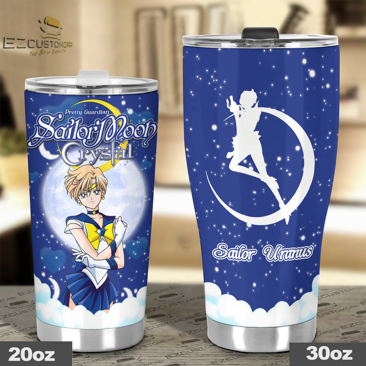 Sailor Uranus Travel Mug - Gift Idea for Sailor Moon fans - EzCustomcar - 4