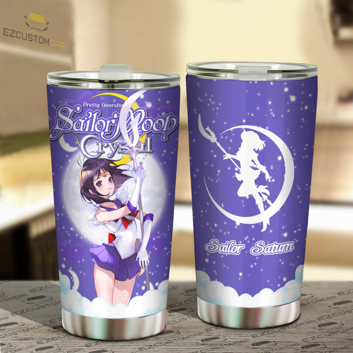 Sailor Saturn Travel Mug - Gift Idea for Sailor Moon fans - EzCustomcar - 2