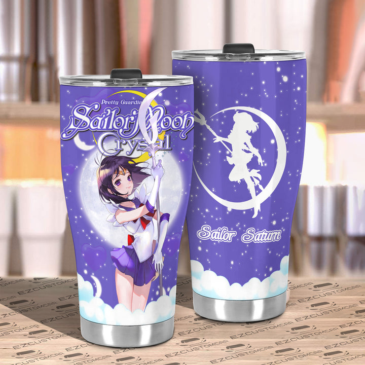 Sailor Saturn Travel Mug - Gift Idea for Sailor Moon fans - EzCustomcar - 3