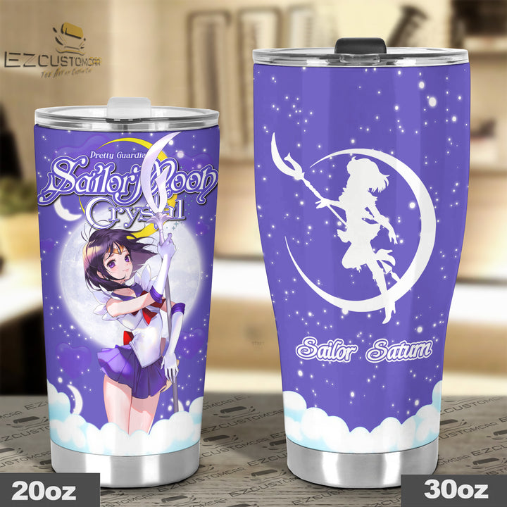 Sailor Saturn Travel Mug - Gift Idea for Sailor Moon fans - EzCustomcar - 4