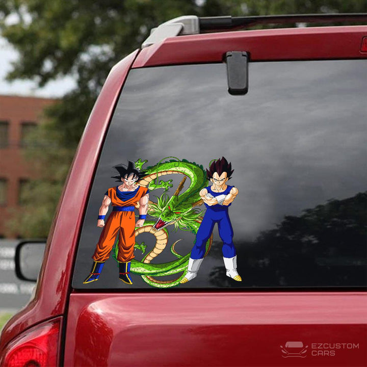 Dragon Ball Z Car Accessories Anime Car Sticker Saiyan Warriors - EzCustomcar - 2