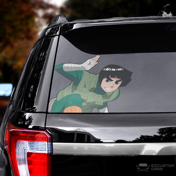 Naruto Car Accessories Anime Car Sticker Rock Lee - EzCustomcar - 1