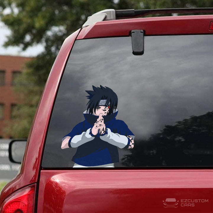 Naruto Car Accessories Anime Car Sticker Sasuke Uchiha Naruto - EzCustomcar - 2