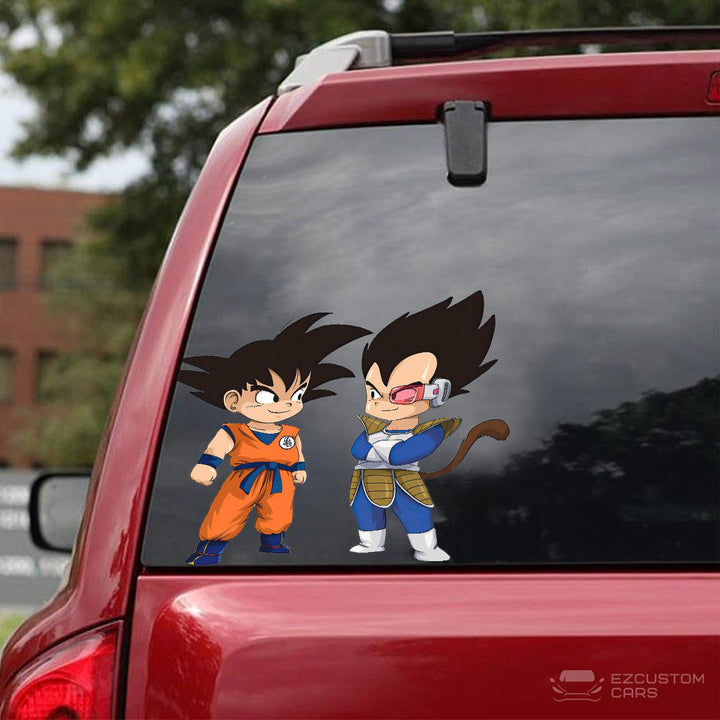 Dragon Ball Z Car Accessories Anime Car Sticker Son Goku x Son Vegeta - EzCustomcar - 2