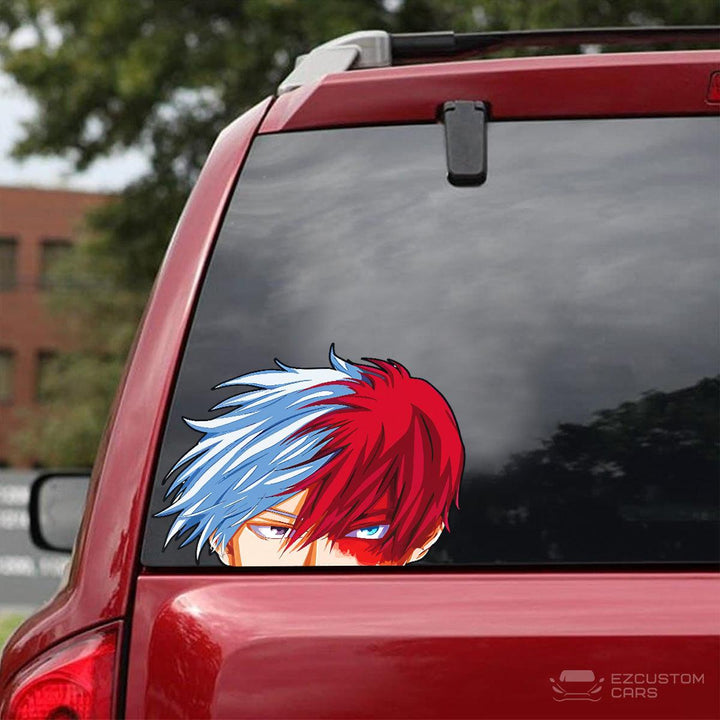 My Hero Academia Car Accessories Anime Car Sticker Shoto Todoroki Gifts for Fans - EzCustomcar - 3