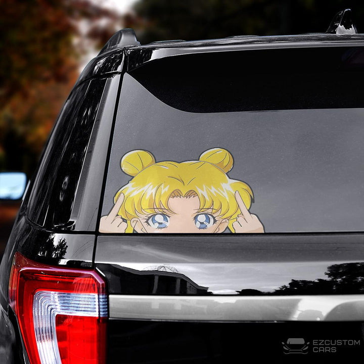 Sailor Moon Car Accessories Anime Car Sticker Sailor Moon - EzCustomcar - 2