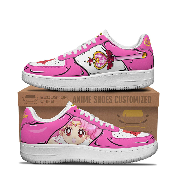Chibiusa Tsukino Sneakers Sailor Moon Shoes - EzCustomcar - 1