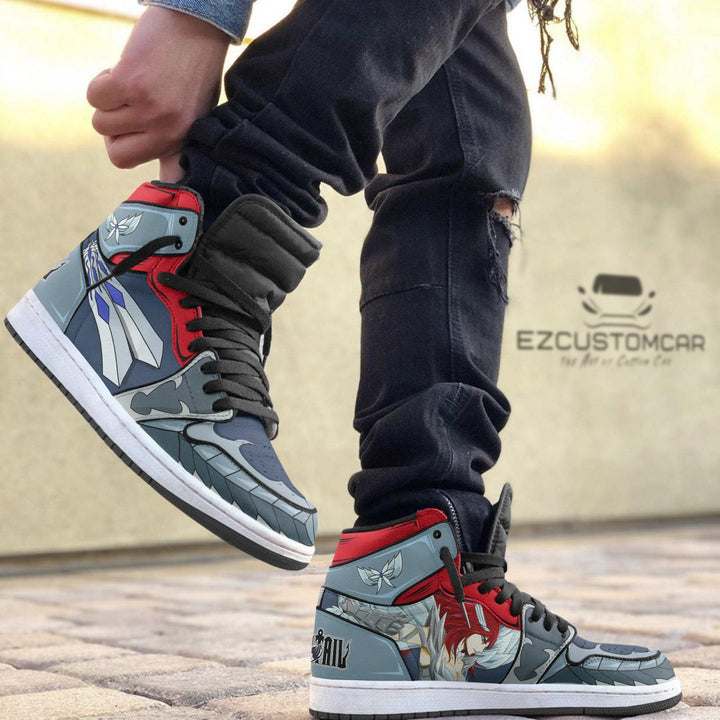 Fairy Tail Erza Scarlet Custom Shoes - EzCustomcar - 2