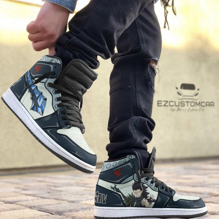 Fairy Tail Gajeel Redfox Custom Shoes - EzCustomcar - 2