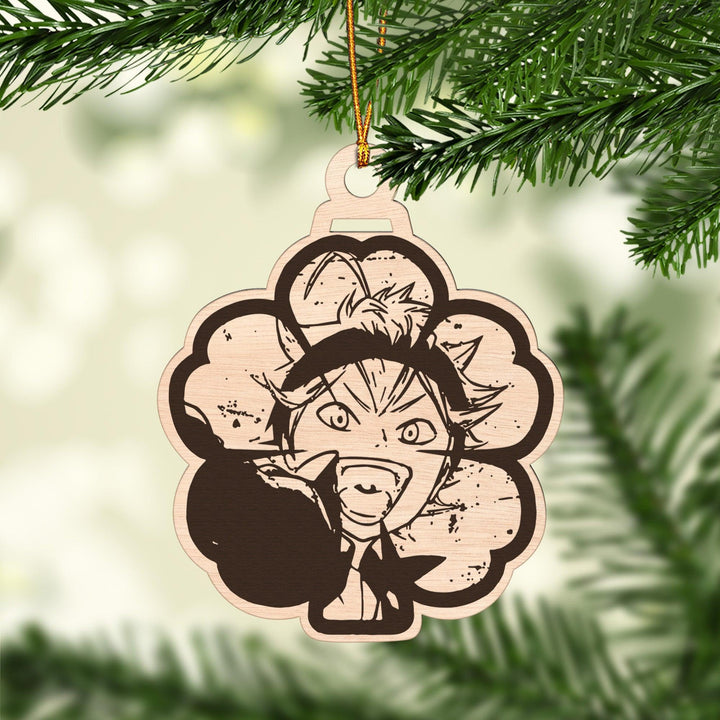 Black Clover Christmas Ornament - EzCustomcar - 4