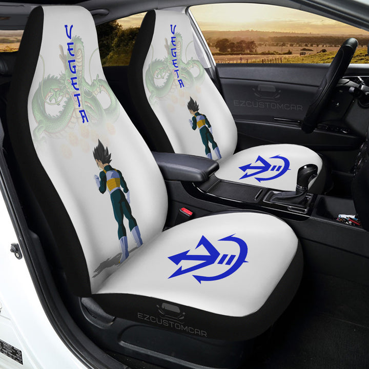 Monkey D Luffy Gear 5 Car Seat Covers - White - EzCustomcar - 2
