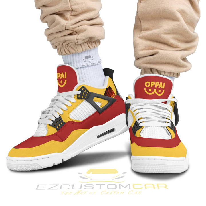 Saitama Sneakers - Personalized custom shoes inspired by One Punch Man - EzCustomcar - 2