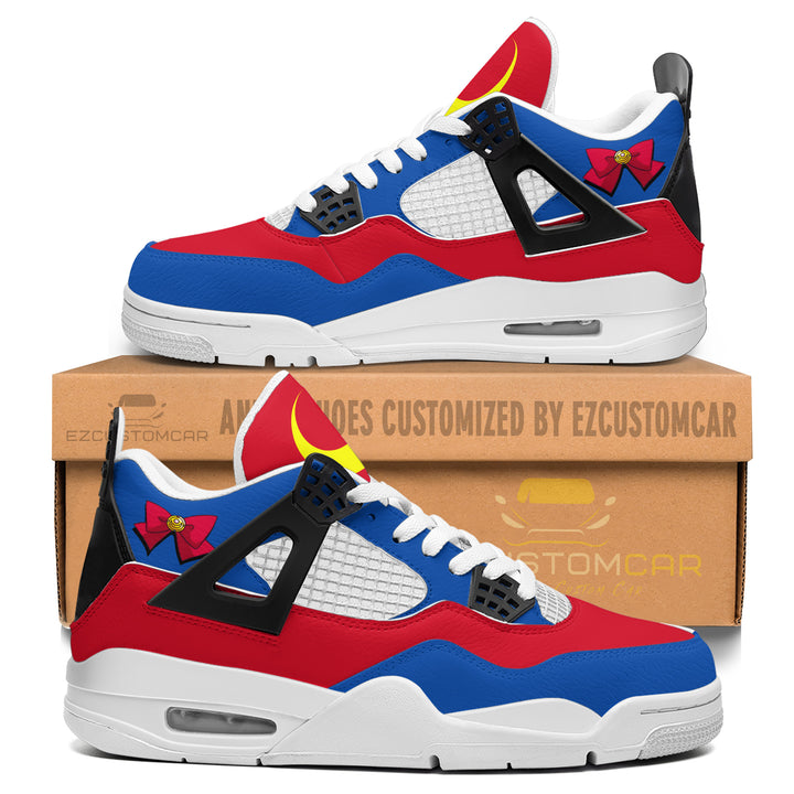 Sailor Moon j4 Sneakers - Personalized custom shoes inspired by Anime Sailor Moon - EzCustomcar - 3