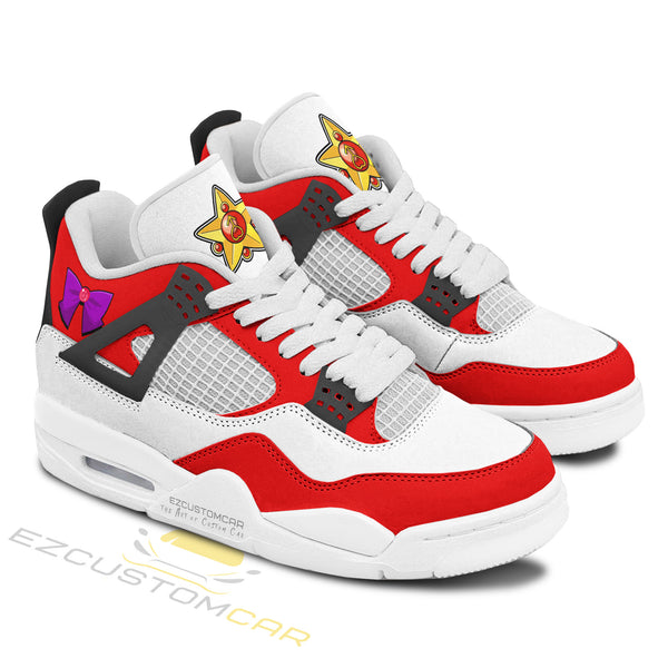 Sailor Mars Sneakers - Personalized custom shoes inspired by Sailor Moon - EzCustomcar - 1
