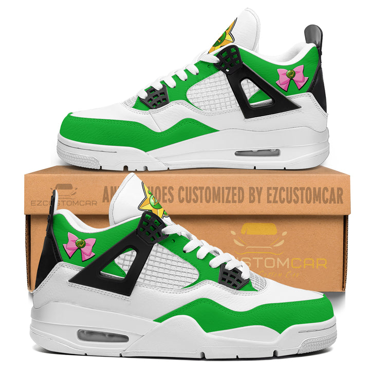 Sailor Jupiter Sneakers - Personalized custom shoes inspired by Sailor Moon - EzCustomcar - 4