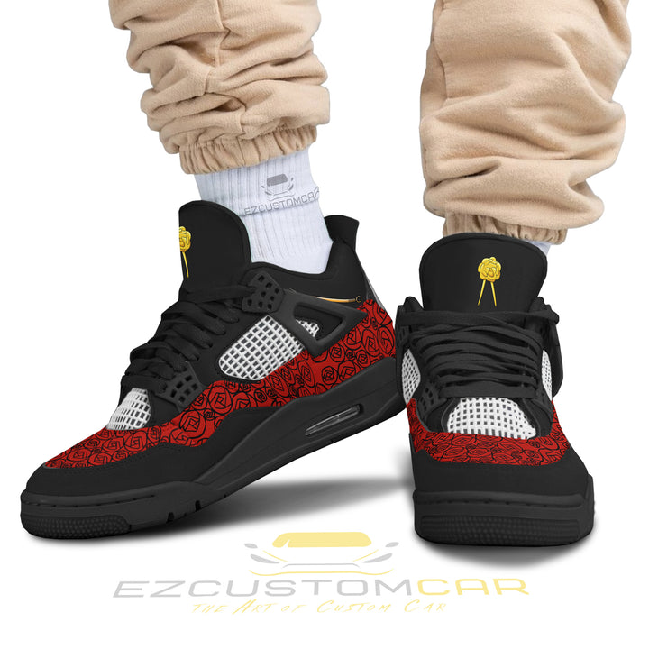 Yor J4 Sneakers - Personalized Spy x Family custom anime shoes - EzCustomcar - 2