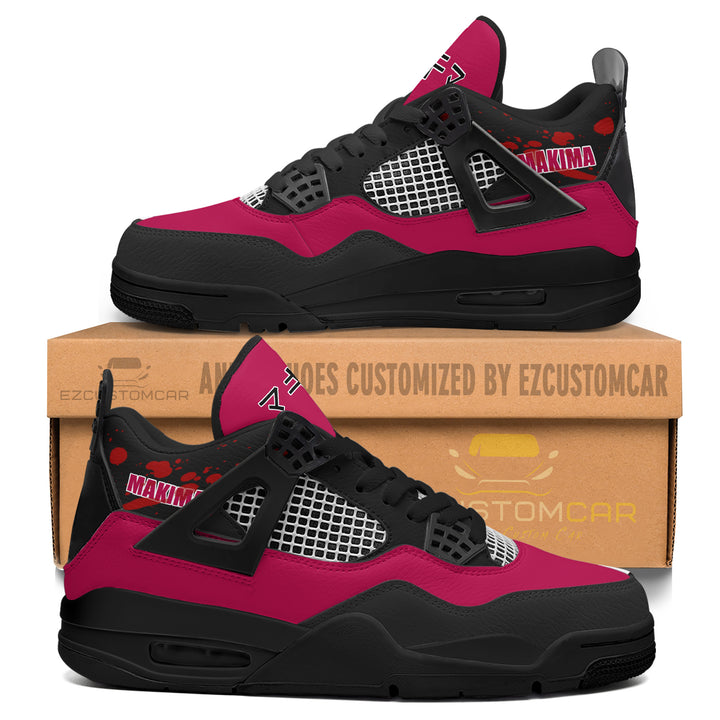 Makima J4 Sneakers - Personalized Chainsaw Man custom anime shoes - EzCustomcar - 3