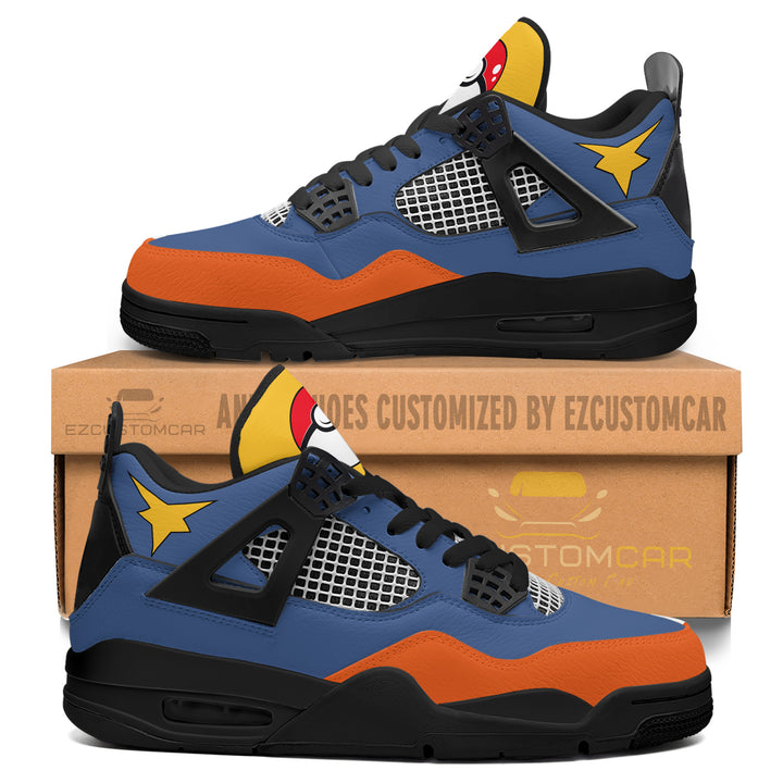 Garchomp J4 Sneakers - Personalized Pokemon custom anime shoes - EzCustomcar - 3