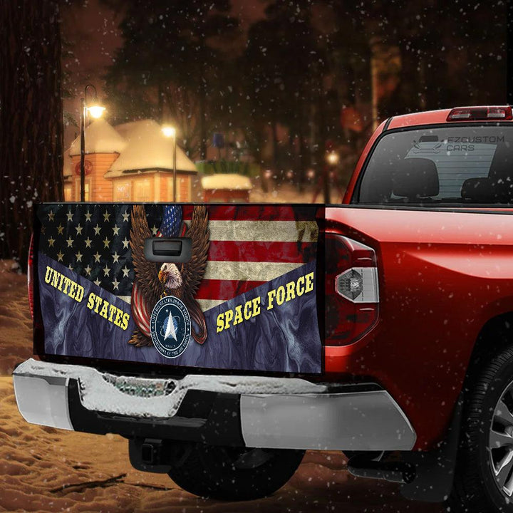 Space Force US Military Force Truck Tailgate Decal - EzCustomcar - 2