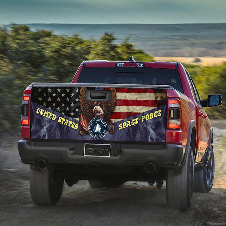 Space Force US Military Force Truck Tailgate Decal - EzCustomcar - 3
