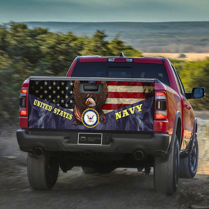Navy US Military Force Truck Tailgate Decal - EzCustomcar - 3