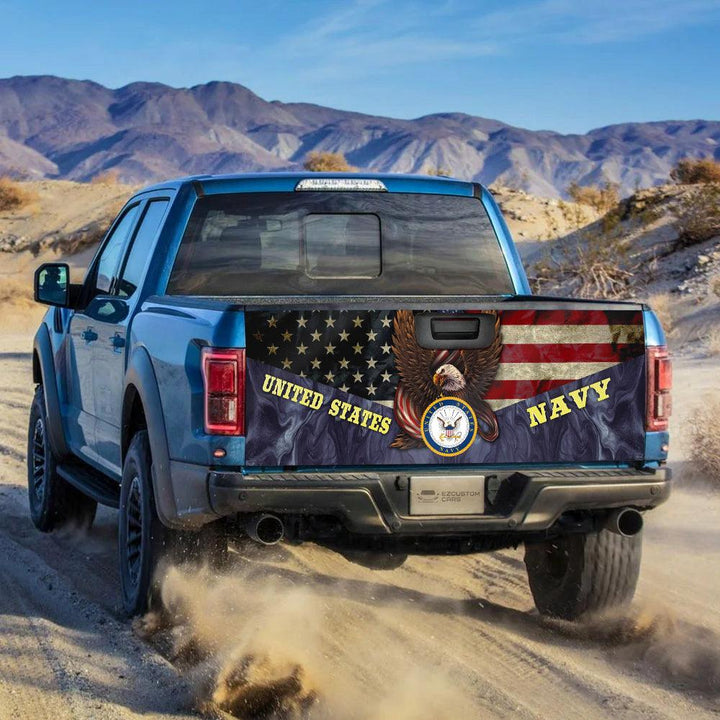 Navy US Military Force Truck Tailgate Decal - EzCustomcar - 4