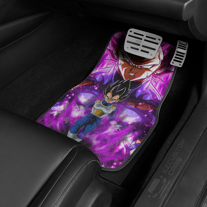 Vegeta Ultra Ego Custom Car Floor Mats Dragon Ball Anime Car Accessories - EzCustomcar - 3
