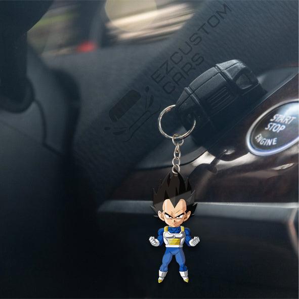 Vegeta Classic Keychains Custom Anime Dragon Ball Car Accessories - EzCustomcar - 4