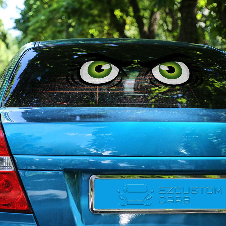 Wicked Witch Eyes Custom Car Sticker Cartoon Car Accessories - EzCustomcar - 3