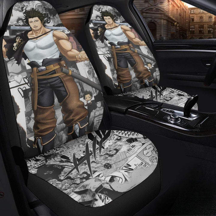 Yami Black Clover Car Seat Covers Anime Fan Gift - Customforcars - 3
