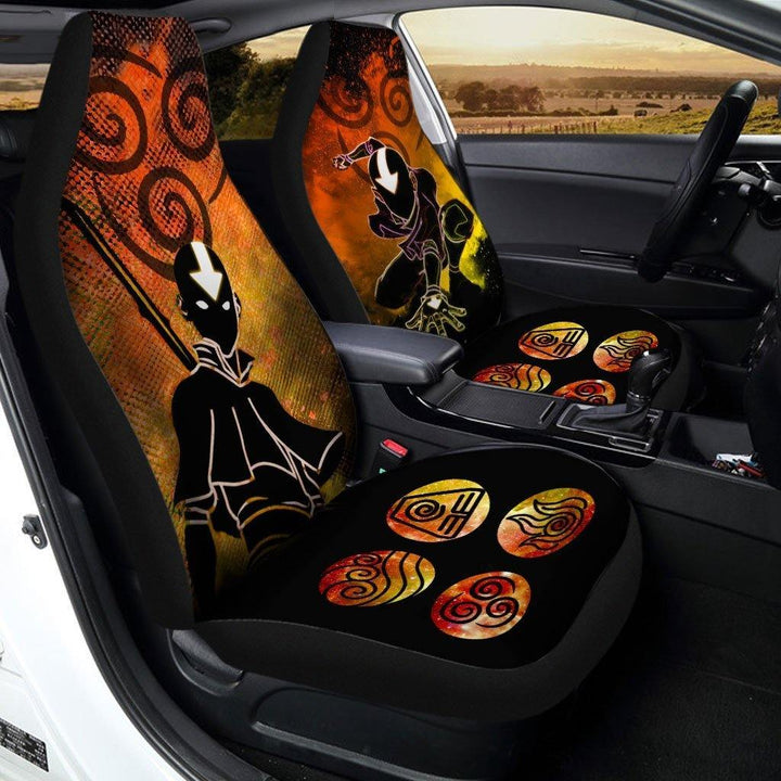 Avatar: The Last Airbender Aang Custom Anime Car Seat Covers - Customforcars - 3