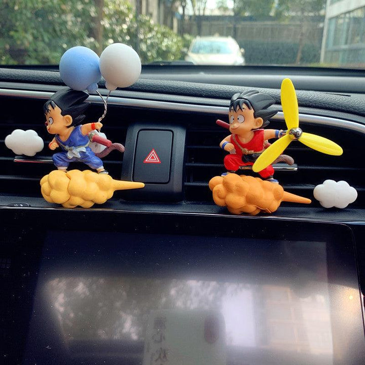 Goku Kid Dragon Ball Z Car Air Freshener Vent Clip, Air Fresher For Car, Anime Car Decoration Accessories, Pokemon Action Figure Anime Gift - EzCustomcar - 3