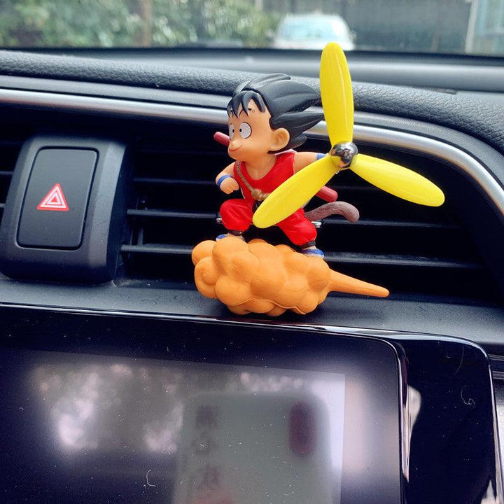 Goku Kid Dragon Ball Z Car Air Freshener Vent Clip, Air Fresher For Car, Anime Car Decoration Accessories, Pokemon Action Figure Anime Gift - EzCustomcar - 2