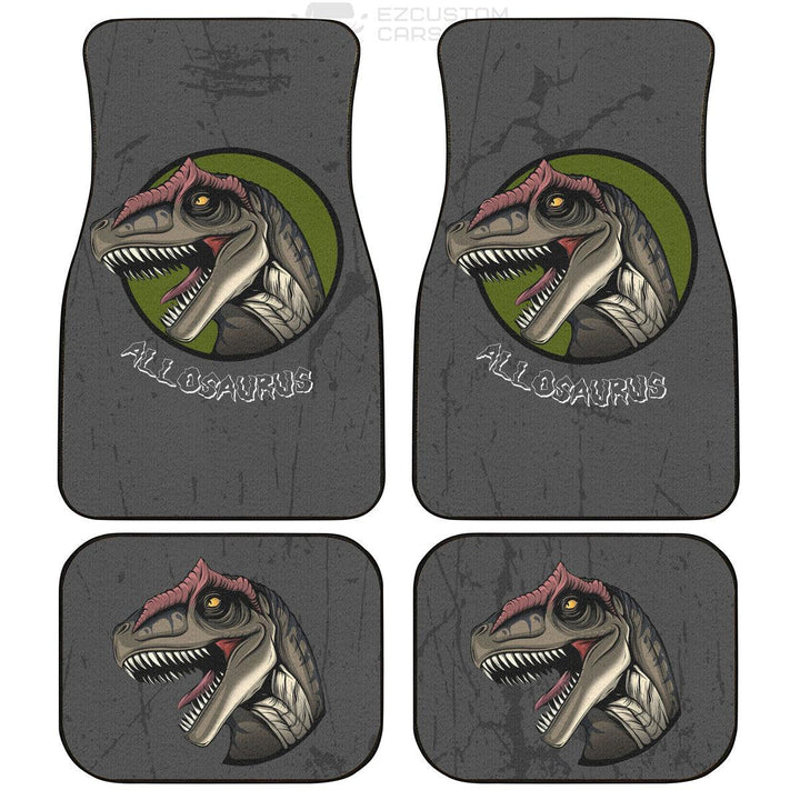 Allosaurus Car Accessories Custom Dinosaur Car Floor Mats - EzCustomcar - 4