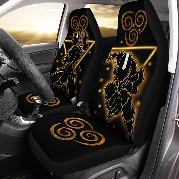 Avatar: The Last Airbender Anime Car Seat Covers Custom Aang - Customforcars - 2