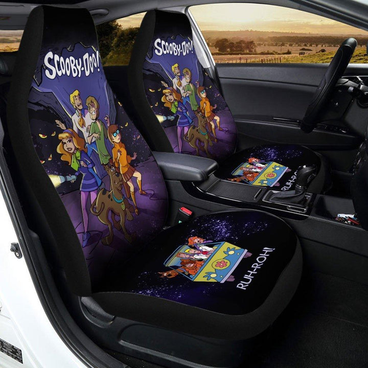 Creepy Cave Scooby-Doo Car Seat Covers - Customforcars - 2